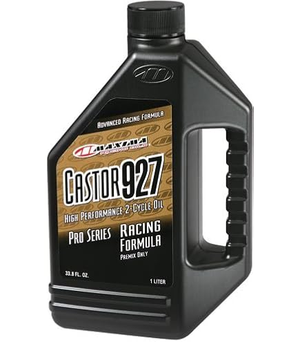 Maxima Castor 927 2-Stroke Premix Oil - 2 New 1 Liter Bottles