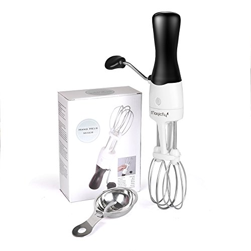 Magicfly Haushalthandmixer 12-inch Schneebesen mit Eiertrenner Set