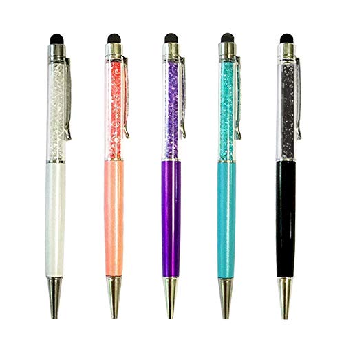 Preisvergleich Produktbild Wakerda Touch-Stift Kristall Kapazitiver Stift Student Briefpapier Gelschreiber Kugelschreiber Büro Unterschrift Stift Schulanfang Geschenk