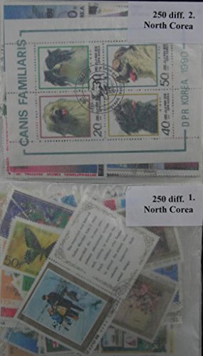 Preisvergleich Produktbild North Korea 500 Briefmarken (WW133)