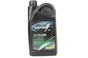 SODIPIÈCES Matijardin - Huile moteur Agriflow 4T 10W30 Wolf 2 Litres