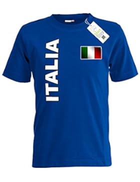 WM 2018 - ITALIA FAHNE - ITALIEN - KIDS - T-SHIRT