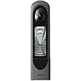 Ricoh 360 Degree Camera Theta X, High Resolution Image of Approx 60M, 5.7K 360, Touch Screen, Interchageable Battery, External Memory Card Black