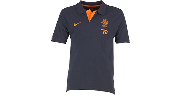 Mens Nike KNVB Netherlands Travel Polo Dark Obsidian Guys Gents :  Amazon.co.uk: Clothing