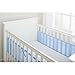BreathableBaby Two Sided Liner Cot Mesh (Blue Mist)