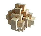 Joyeee® Denksportaufgaben aus Holz Gehirnjogging Puzzle Entwirrung Puzzles - #3