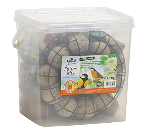 Dehner Natura Wildvogelfutter-Mix, 5-teilig, 4.7 kg - 2