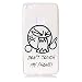 Produktbild Huawei P10 Lite Case, Huawei P10 Lite Phone Case Cover, Metter Embossed Ghost Pattern Ultra Light Soft Jelly Clear Gel TPU Silicone Shockproof Phone Case Protective Back Cover for HuaWe