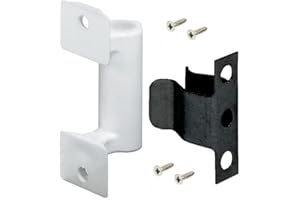 ABRAFIX Spring Catch Plinth Clips Kitchen Cupboard Door Kick Board Mobile Home/Caravan/Boat/Box/Wardrobe 2pk