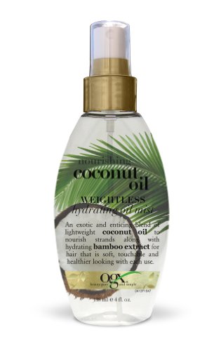 Price comparison product image Organix Coconut Oil Weightless Hydrating Oil Mist 120 ml