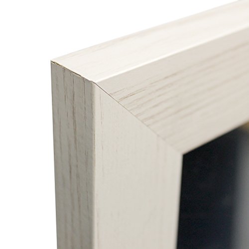 Wandspiegel Garderobenspiegel Frisierspiegel Flurspiegel Barspiegel 56,5×76,5cm – Weiss - 2