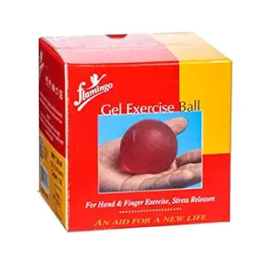 Flamingo Gel Exercise Ball (Red)