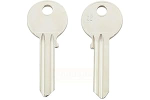 KHUDADAD Universal 5 Pin - U5D Errebi Cylinder Key Blank (U-5D / UL1 / UL050 / UN5D) / Need to Be Cut (Pack of 10 Keys)