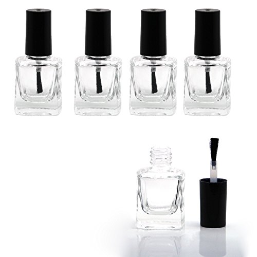 Zhichengbosi 5PCS 10 ml bottiglie vuote smalto contenitore