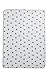 Meyco Baby Blanket 100% Cotton (75 x 100 cm, Dot Grey/ White)