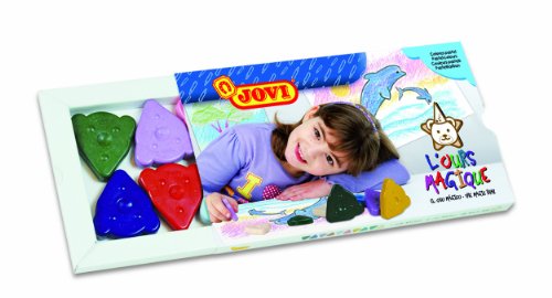 Imagen principal de Jovi 146165 - Cajitas 10 Ceras Oso Mágico Pastel