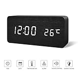 FIBISONIC Digital Wecker mit Geräuschaktivierung