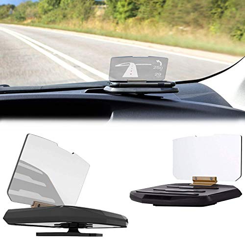 Auto Head Up Display - Parabrisas GPS Navegación Car Mount Soporte Cradle Image Reflector para Smartphones - Acción - i?Phone - Samsung - LG - huwaii - Nokia - Siemens y Todo Teléfono Móvil