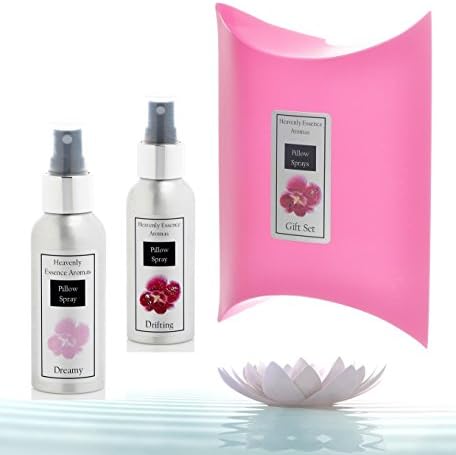 Deeply Relaxing Sleep &amp; Pillow Spray Gift Set - Dreamy &amp; Drifting - 100% Natural Organic Aromatherapy