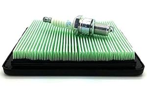 WADOY Outdoor Spares Limited NGK Plug & Air Filter Service Kit For Honda Petrol Lawn Mowers IZY HRG415 and HRG465