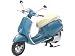 Produktbild Deko-Objekt VESPA MINI PRIMAVERA, Skala 1:12, blau