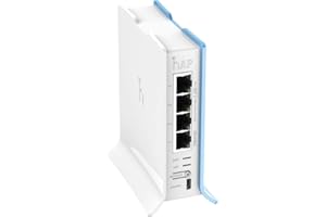 MikroTik RB941-2ND-TC Punto de Acceso WLAN 300 Mbit/s Azul, Blanco