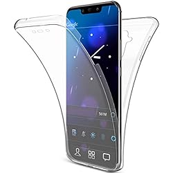 【Funda 360 Grados】 cubre todo para HUAWEI MATE 20 LITE de Silicona Transparente Ultrafina • Protector Pantalla Cobertura Completa Resistente • Carcasa Antigolpes Suave y Robusta de Buen Ajuste