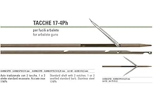 SALVIMAR Tahitiana 174ph Aletta Incassata, Asta per arbalete Unisex Adulto