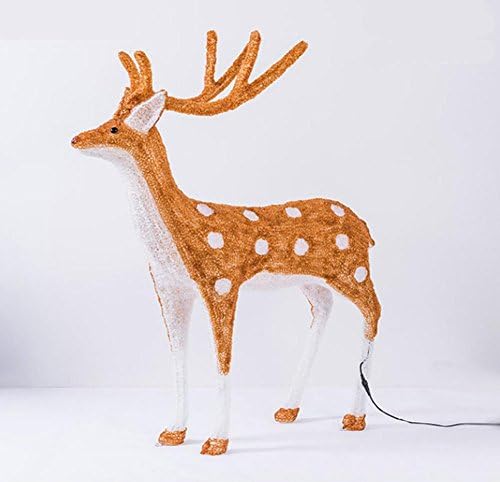 3D modeling lights led sculpture lights bionic animals sika deer lighting outdoor landscape pattern lamps