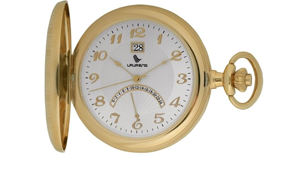 025954 AA orologio da uomo Laurens Savonette g GMT orologio da tasca :  Amazon.it: Orologi