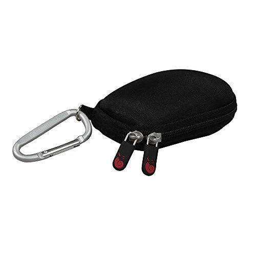 Hermitshell Travel Hart EVA Lagerung Tasche Schutz hülle Etui Tragetasche Beutel Compact Größen und karabiner für Logitech MX Anywhere 1 2 Gen Wireless Mobile Mouse Maus - 3
