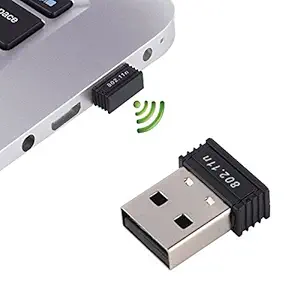 CQLEK USB 2.0 Wireless Adapter | USB WiFi Dongle 802.11n/g/b 600Mbps | Mini WiFi Wireless Adapter Network LAN Card w/Antenna