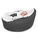 Rucomfy Luxury Cuddle Soft Gaga Baby Bean Bag (Grey)