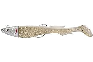 Berkley PowerBait Power Sardine – Señuelo de Pesca Suave para Agua Salada y Cola de Paleta para lubina, lubina, abadejo, Bacalao Negro, Anguila, Ling y Wrasse