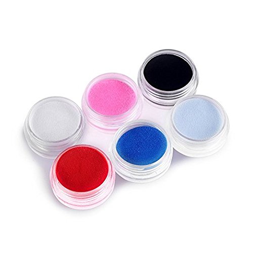 24 in 1 Combo Set Professionelle DIY Nail Art Dekorationen Kit Pinsel Puffer Acryl Glitzer Pulver Nagelhaut Revitalizer Öl Pen Tool Nagel Tips Rhinestones Perlen wiederverwendbare Form Leim Acryl Set - 2