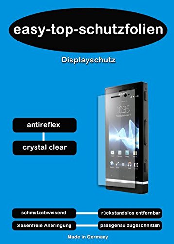 Acer Aspire Switch Alpha 12 – 2x easy-top Anti-Shock Displayschutzfolie – seidenmatte-Antifingerprint Schutz Folie – entspiegelte Oberfläche - 5