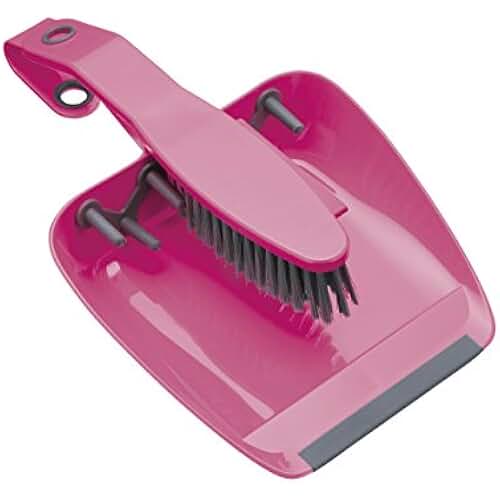 Amazon.co.uk pink dustpan and brush
