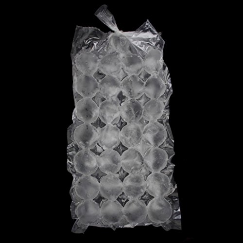 Gazechimp 12pcs Einweg Eiswürfelbeutel Kühlschrank 28 Würfel Kunststoff - 8