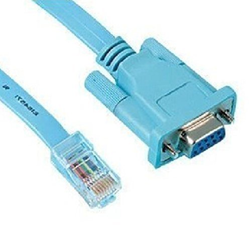 Sourcingmap RS232 DB9 zu RJ45 Cat5-Ethernet-Router Netzwerk Adapter Kabel - 3