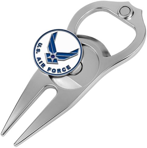 Hat Trick Openers 5-in-1 Divot Tool, US Air Force