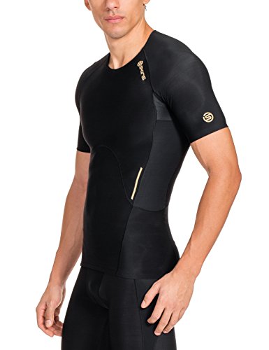 Skins Herren A400 Top Short Sleeve - 4
