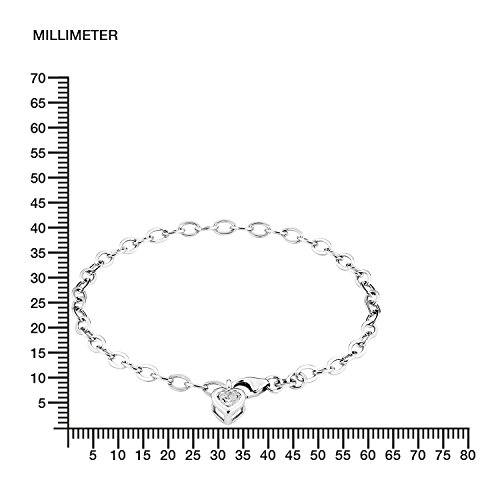 Amor-Damen-Armband-925er-Silber-Zirkonia-One-Size-silber