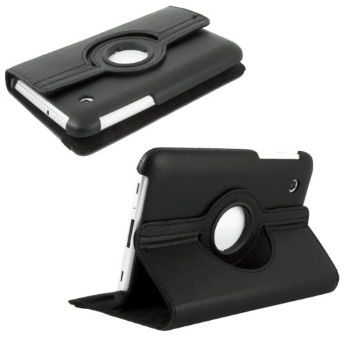 360    7 0 Luxus Tasche SAMSUNG GALAXY TAB 2 7 0 P3100 P3110 H  lle Schutz Etui Tasche Cover Case mit St  nderfunktion  Schwarz 