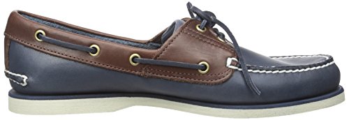 Timberland Herren Classic Boat 2 Eyevintage Indigo and Potting Soil Two-Tone Bootsschuhe - 7
