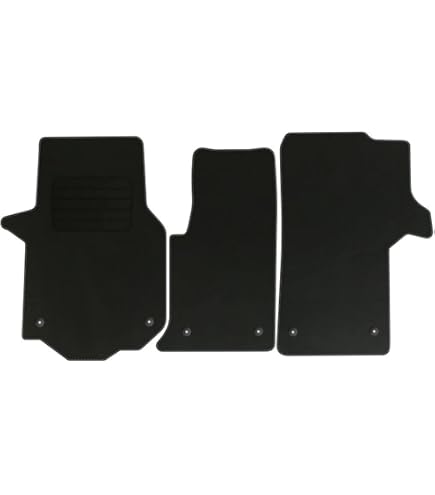 Mit Hohem Rand Schutz Mattenprofis Gummimatten Set Für VW Crafter II Ab 2017 – 3‑teilig, Mit 1 Cm Rand, Made In Germany Made In Germany Autozubehör