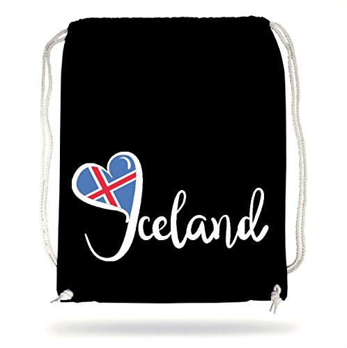 Preisvergleich Produktbild Iceland Gymsack Black Certified Freak