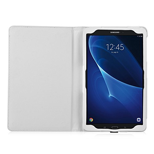 iBetter Samsung Galaxy Tab A 10.1 Bluetooth Tastatur Hülle Keyboard Case [QWERTZ Tastatur]- tastatur Hülle Ultradünn leicht SmartShell Ständer Schutzhülle mit magnetisch abnehmbar drahtloser Bluetooth Tastatur für Samsung Galaxy Tab A 10.1 Zoll T580N/T585N 2016 Tablet (Weiß) - 6