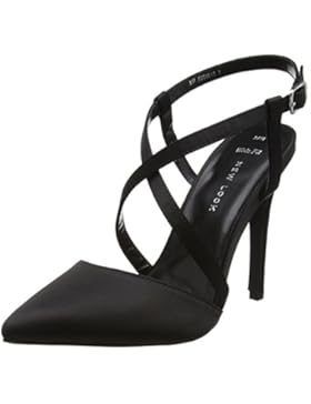 New Look Damen Satin Riemchenpumps
