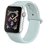 Das Band für iWatch wird an beiden Enden mit Uhrösen geliefert, die präzise und sicher auf der iWatch-Oberfläche einrasten. Dies kann effektiv verhindern, dass das Band vom Band abfällt und sich löst.
