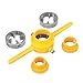 Produktbild KUNSE 6 Stück Npt Die Set PVC Thread Tool Maker 1/2 3/4 1 Inch PVC Pipe Threader Schraube Die